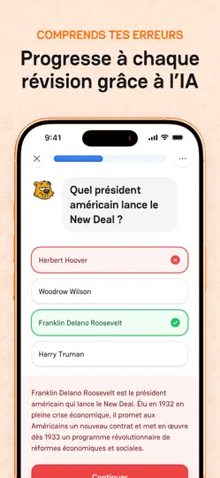 Capture d'écran de Wilgo : IA N°1 - Quiz Révision sur iPhone 6