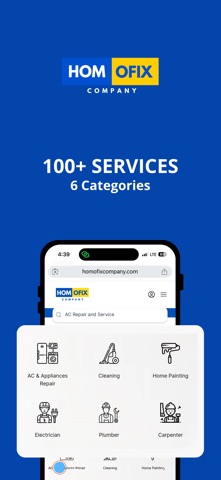 HomOfix Company iPhone screenshot