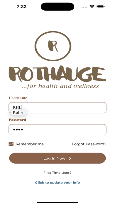 myRothauge Mobile Screenshot