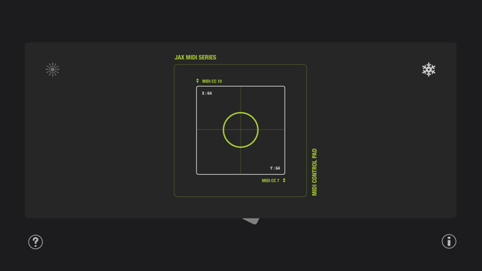 JAX MIDI Control Pad