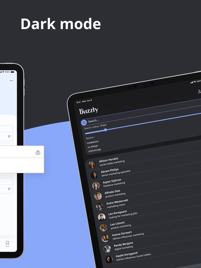 Buzzly Find Nearby People