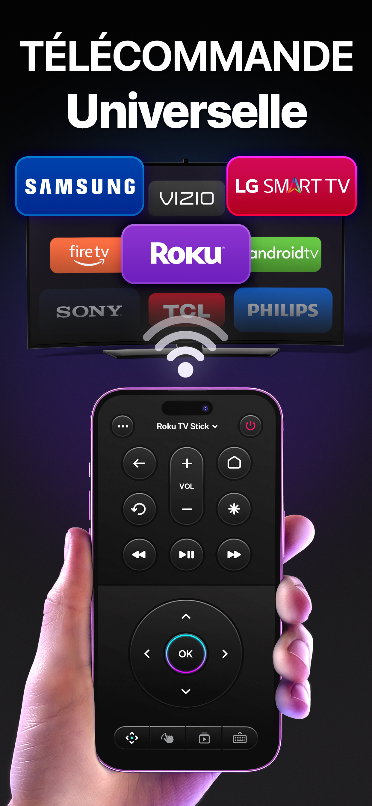 Télécommande Universelle・TV