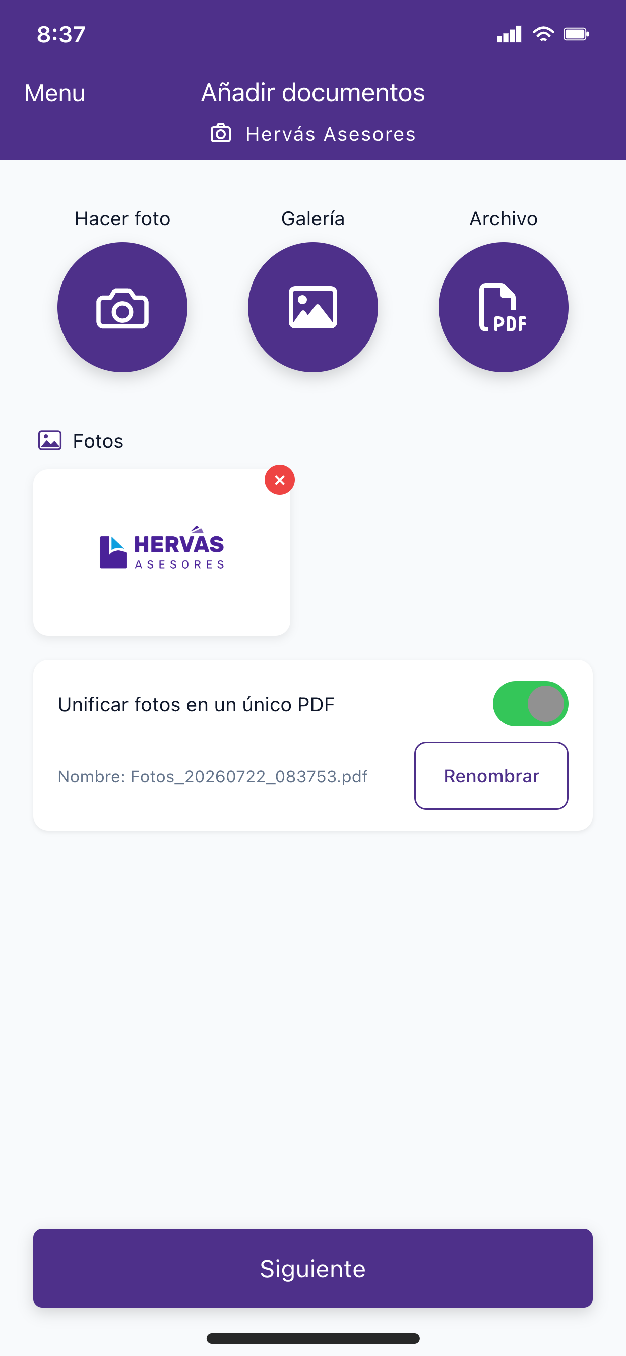 Hervás Asesores screenshot 4