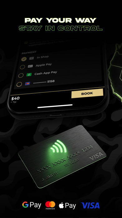 theCut: Barbershop Booking screenshot