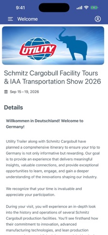 Schmitz Cargobull & IAA 2026 app screenshot