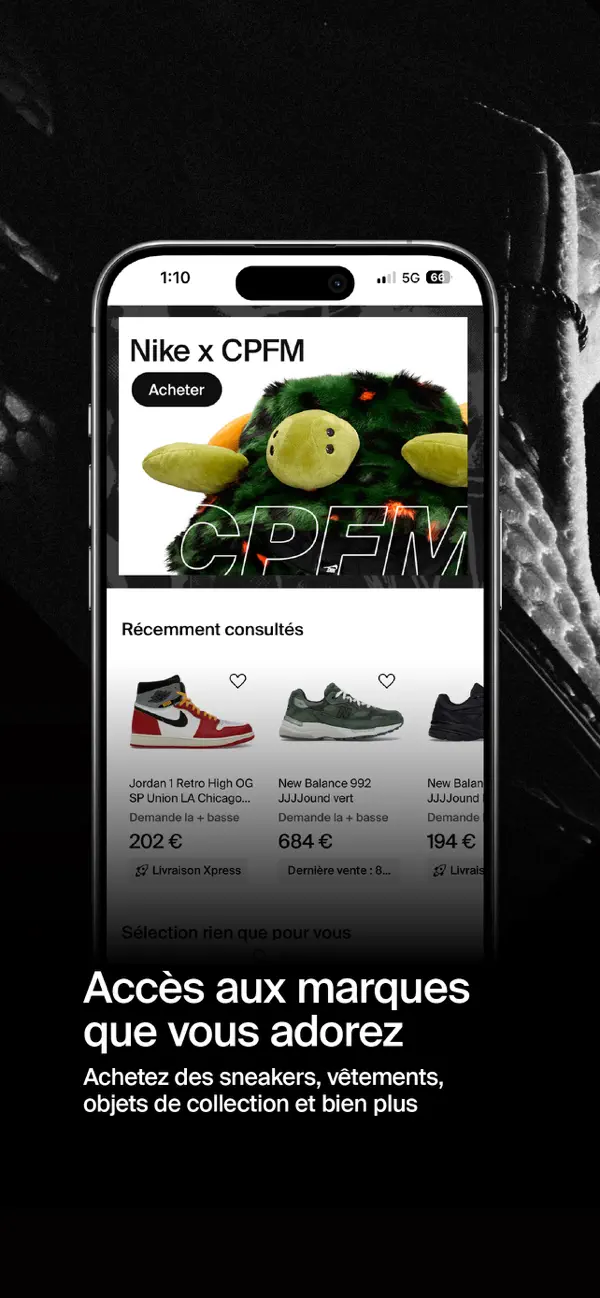 Screenshot #3 pour StockX : sneakers et vêtements