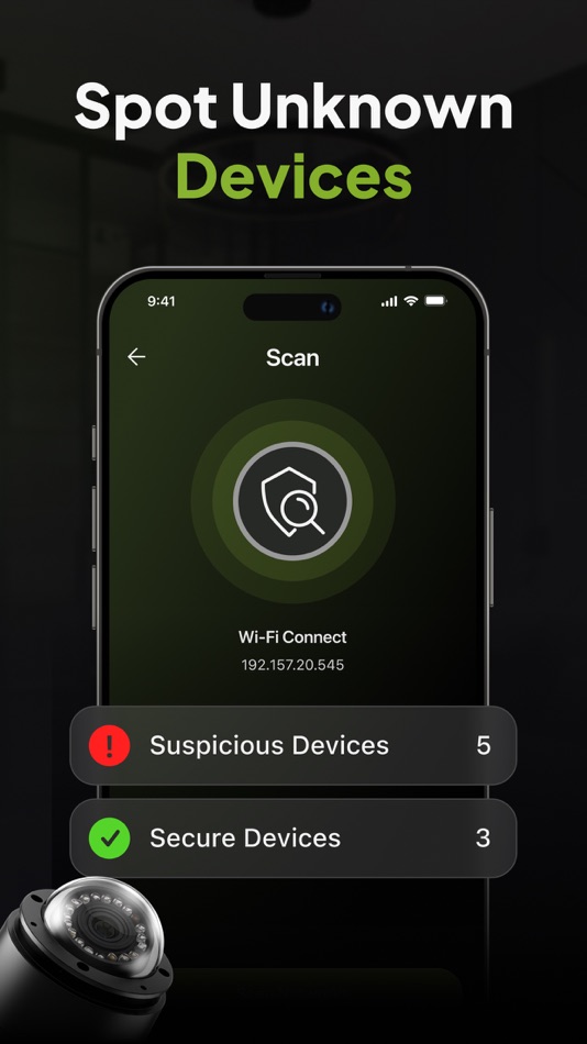 #3. Hidden Cameras Detector: D3X (iOS) Podle: Katarzyna Nowosielska