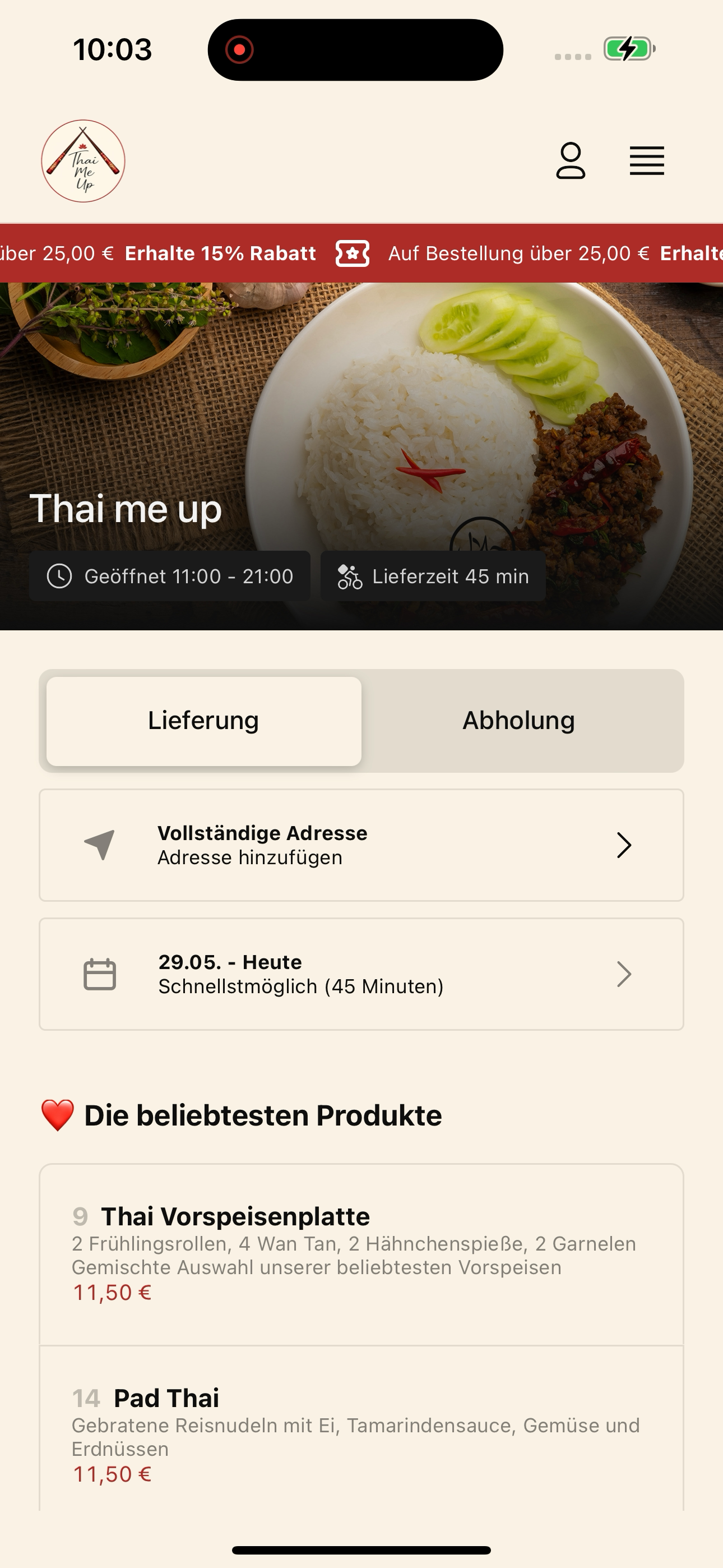Thai me up screenshot 3