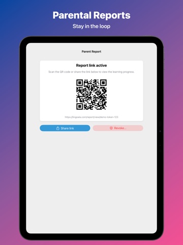 Lingoala: Vocabulary Trainer iPad screenshot