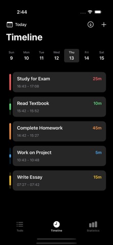 FocusTodo-Time Logger Screenshot 2 of 5