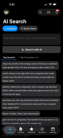FlashTrades AI iPhone screenshot