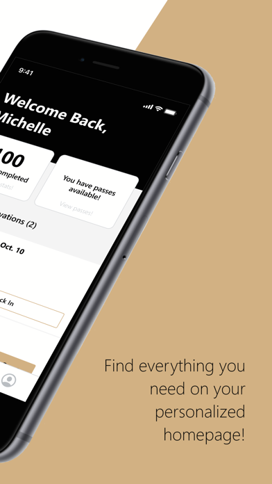 Endure Fit Club iPhone screenshot 2 - Health & Fitness app