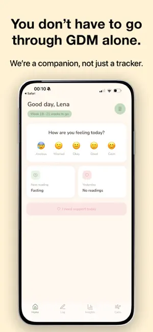 GlucoseMama: GDM Tracker screenshot 1