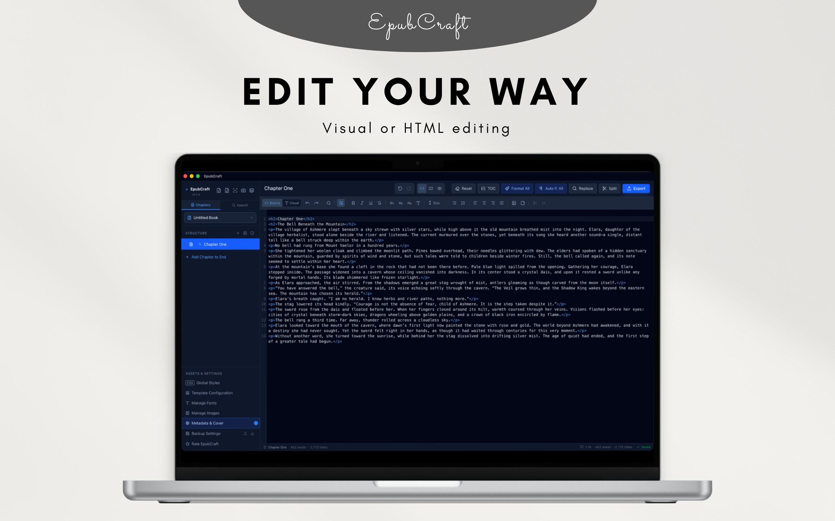 EpubCraft: EPUB Editor & OCR screenshot 14