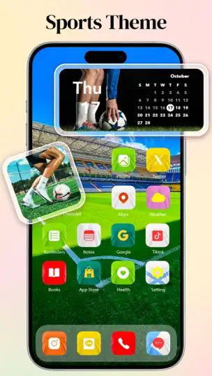 Captura de pantalla de ThemeKit: Widgets Y Temas en iPhone 7
