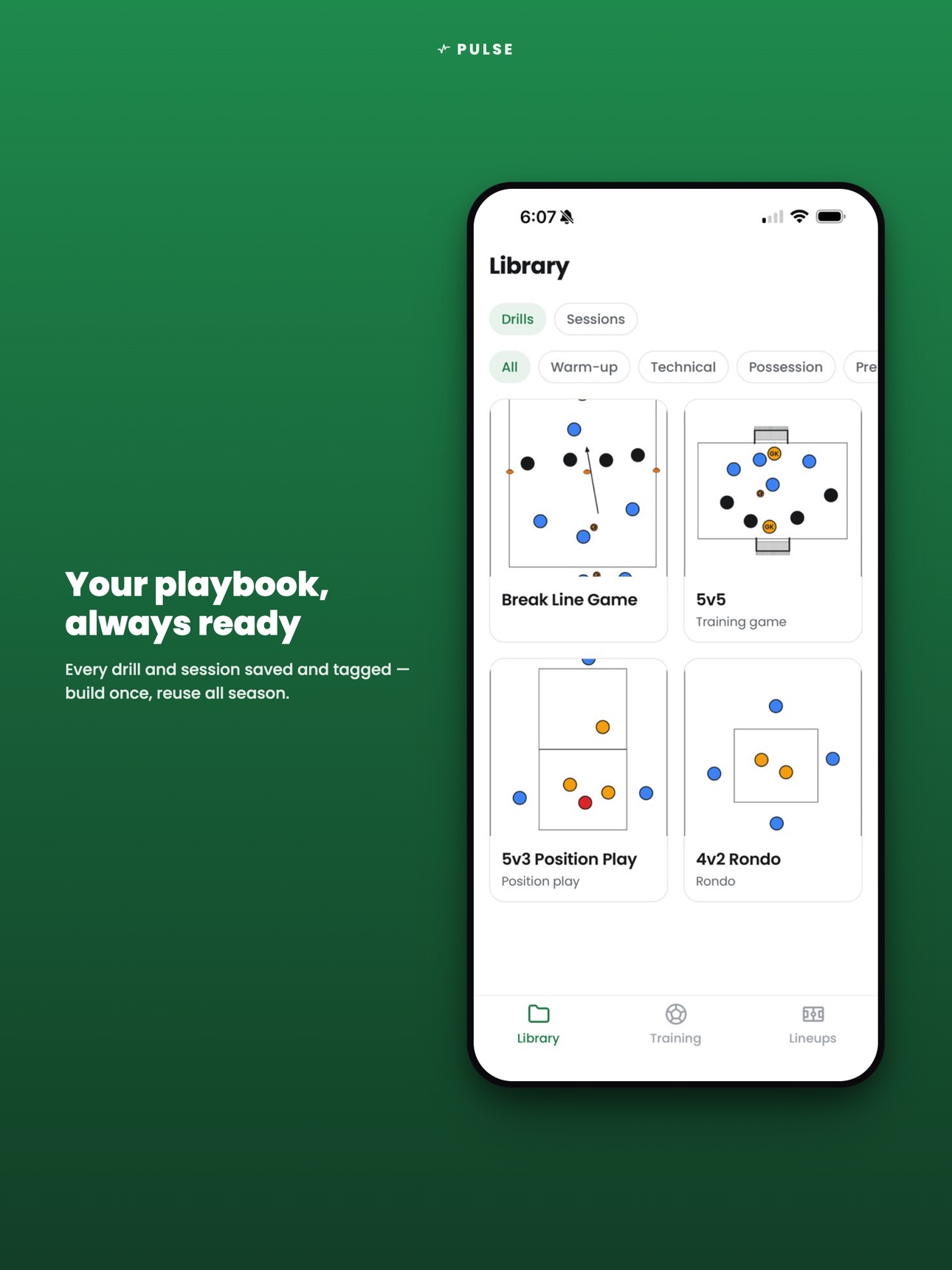 Screenshot 8 of Pulse: Soccer Session Planner