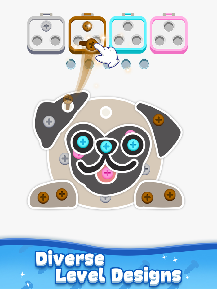 Unscrew Jam PuzzleNutsandBolts