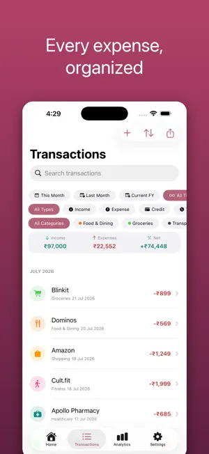 PennyWise AI Expense Tracker screenshot 3