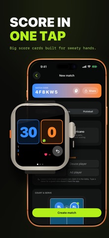 Racket AI: Sports Intelligence iPhone screenshot