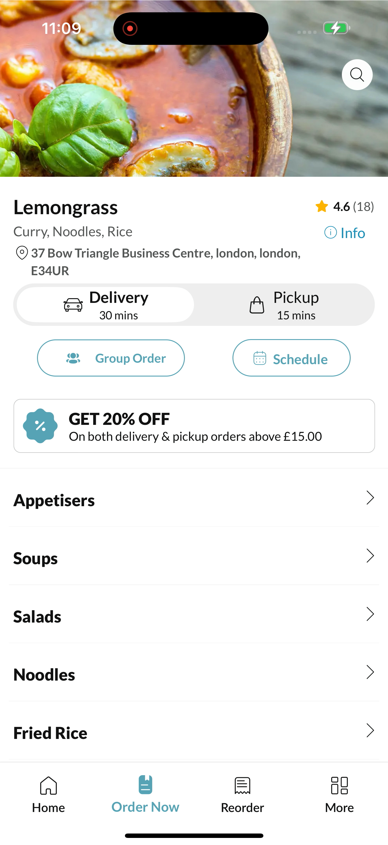 Lemongrass london screenshot 2