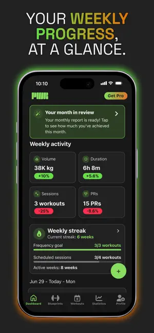 PWR Workout Tracker & Gym Log screenshot 2