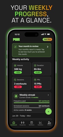 PWR Workout Tracker & Gym Log Screenshot 2 of 10