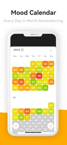 MoodJournal - Mindful Tracker iPhone screenshot