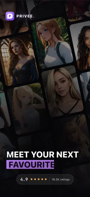 Privee AI - Chat, Talk, Play screenshot 1