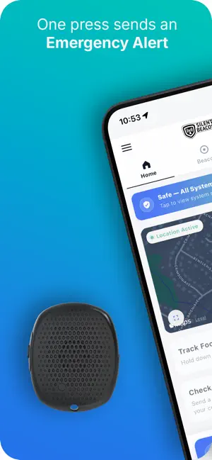 Safety App for Silent Beacon screenshot 1
