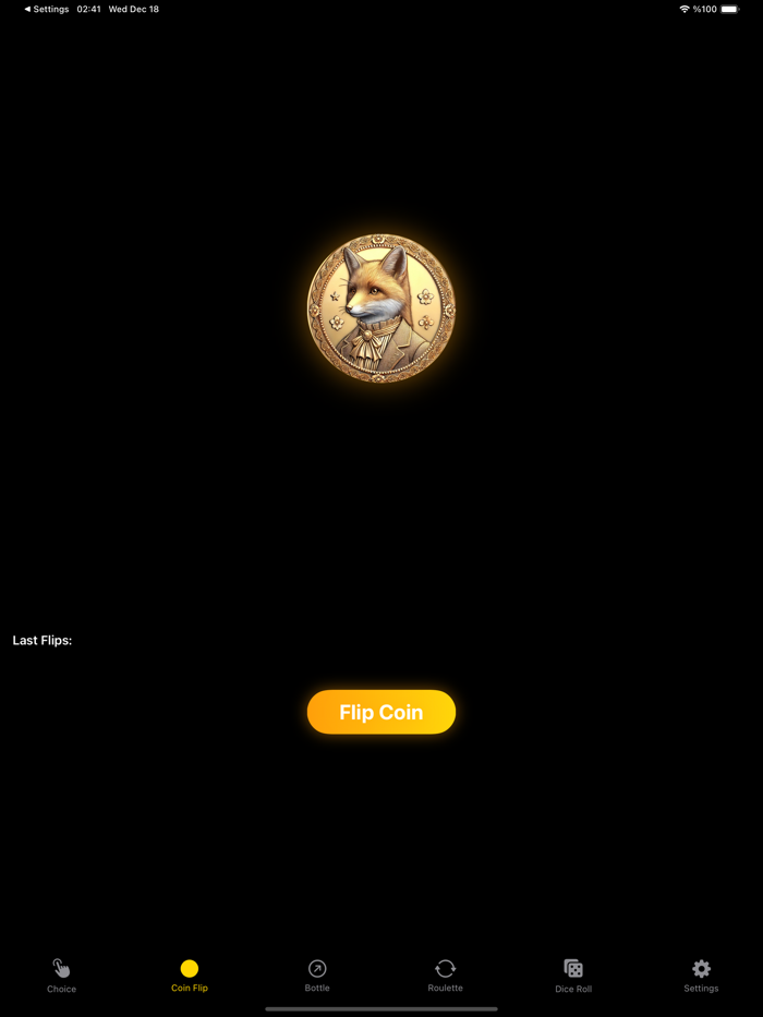 Chooser - Zufallsgenerator