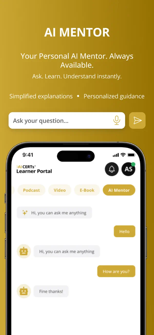 Screenshot #3 pour AI CERTs®: AI & Blockchain