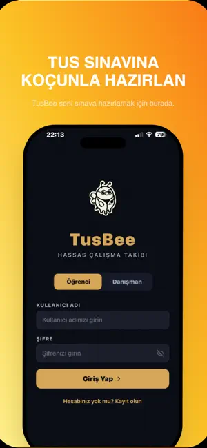 TusBee - Koçluk ve Takip screenshot 1