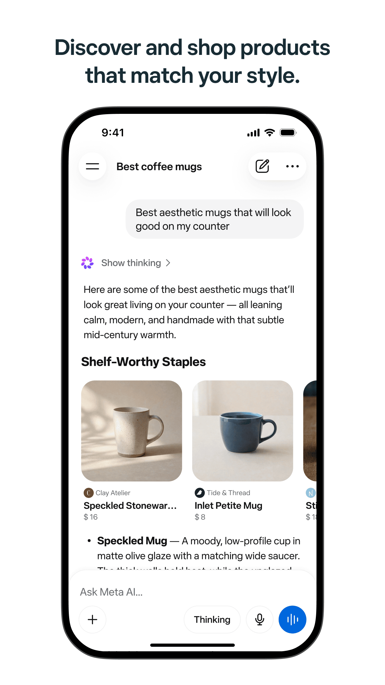 Meta AI screenshot 3