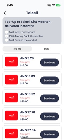 App screenshot