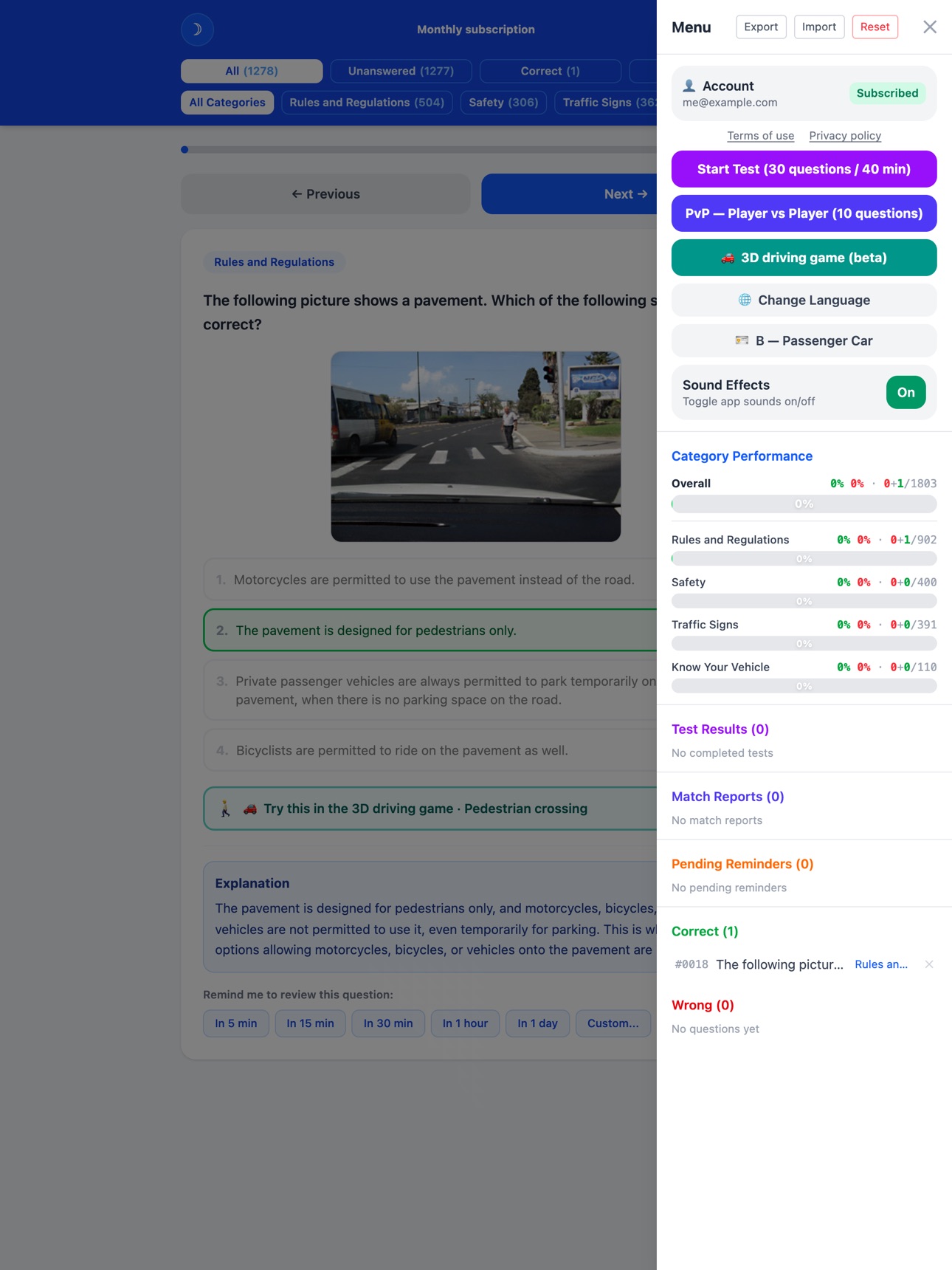 Screenshot 12 of TheoPass: Israel Theory Test
