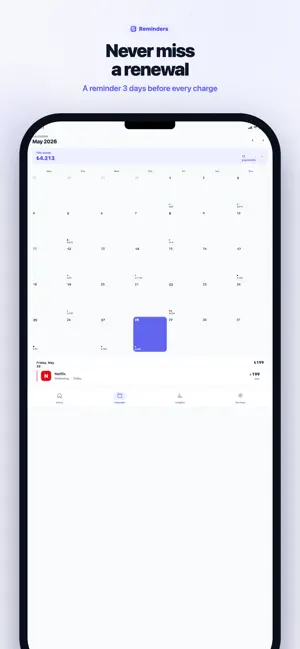 Subly: Subscription Assistant screenshot 2