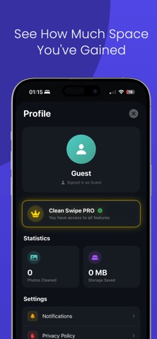 Clean Swipe: Gallery Cleaner Screenshot 8 of 8