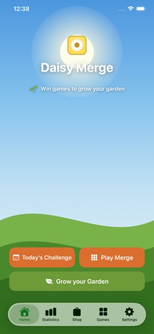 Daisy Garden Merge: 2048 screenshot 2
