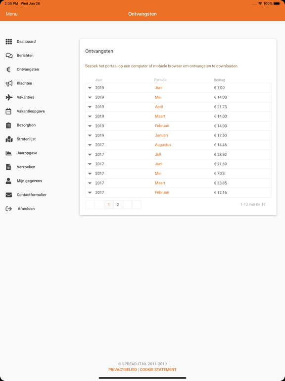 Screenshot #5 pour Spread-IT Bezorgers