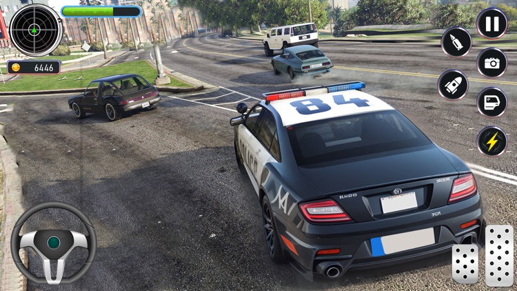 Police Cop Car Chase Game 3D screenshot-9