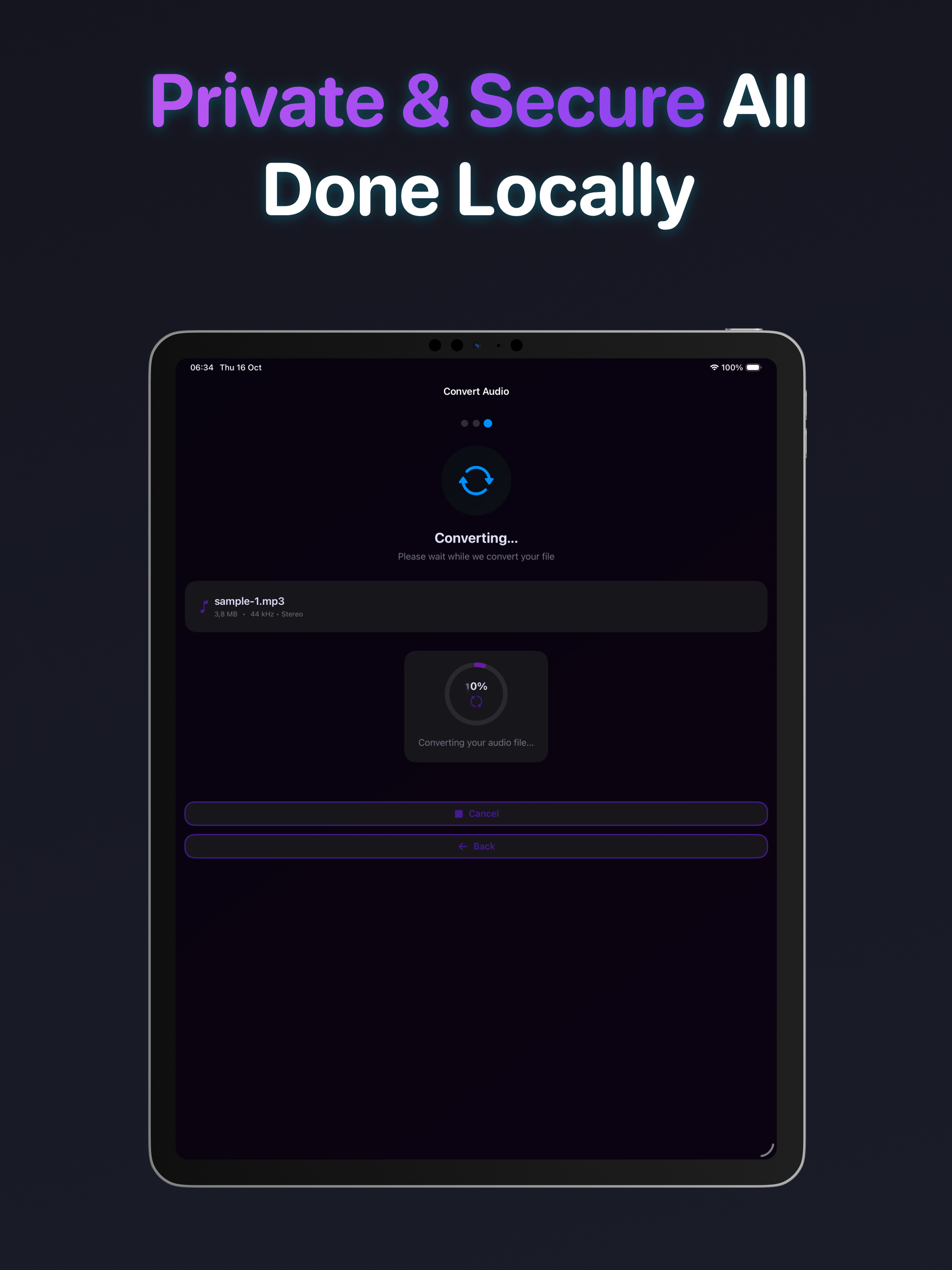 Audio Converter: ZEN screenshot 8