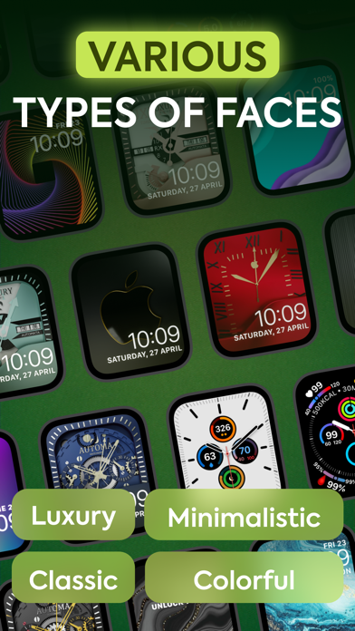 iWatch Faces Luxury Gallery Screenshot