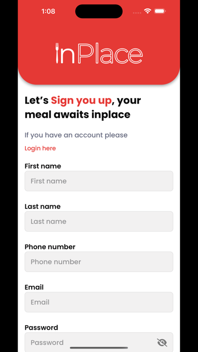 InPlace: Food & Groceries Screenshot
