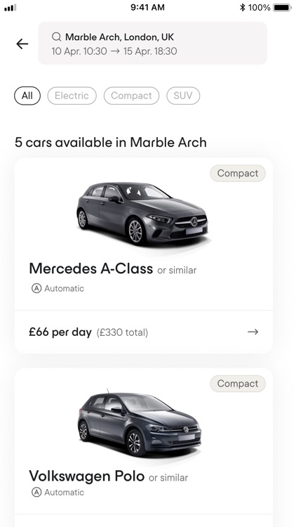 Virtuo: hassle-free car rental screenshot-0