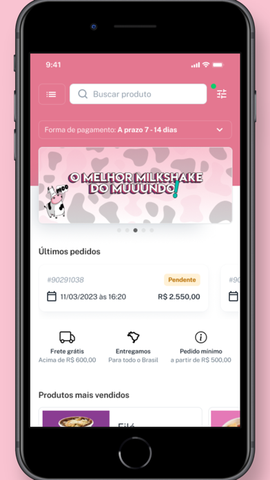 Portal Financeiro Milky Moo Screenshot
