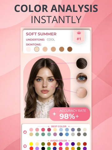 Color Analysis Pro iPad screenshot