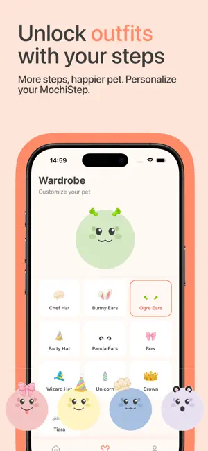 MochiStep: Step Counter Pet screenshot 4