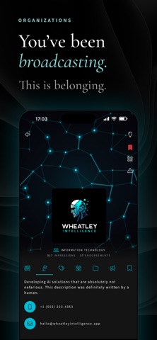 MilaNet iPhone screenshot