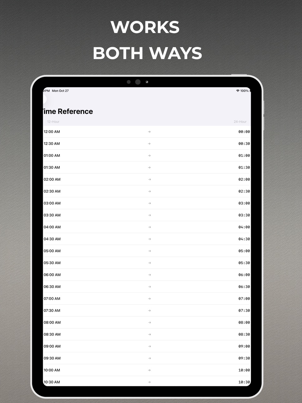 iPad screenshot