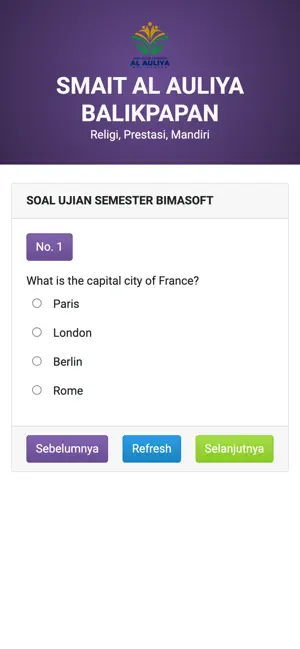 SMAIT AULIYA BALIKPAPAN screenshot 1